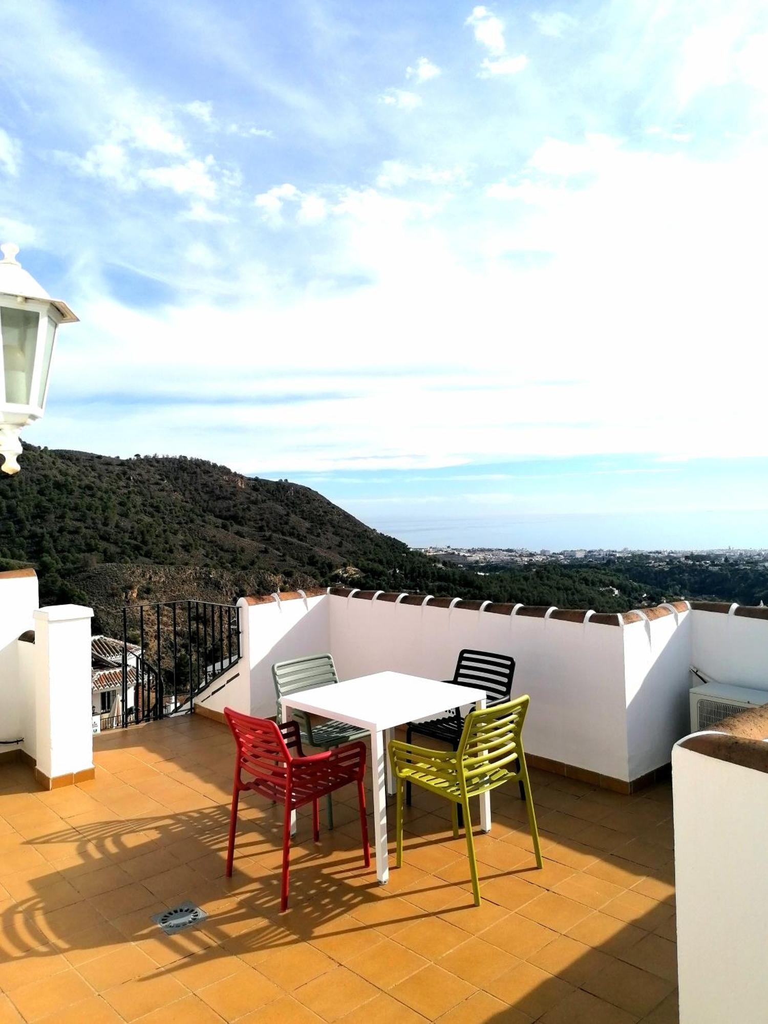 Casa Diego Puerto Blanquillo Frigiliana Bagian luar foto