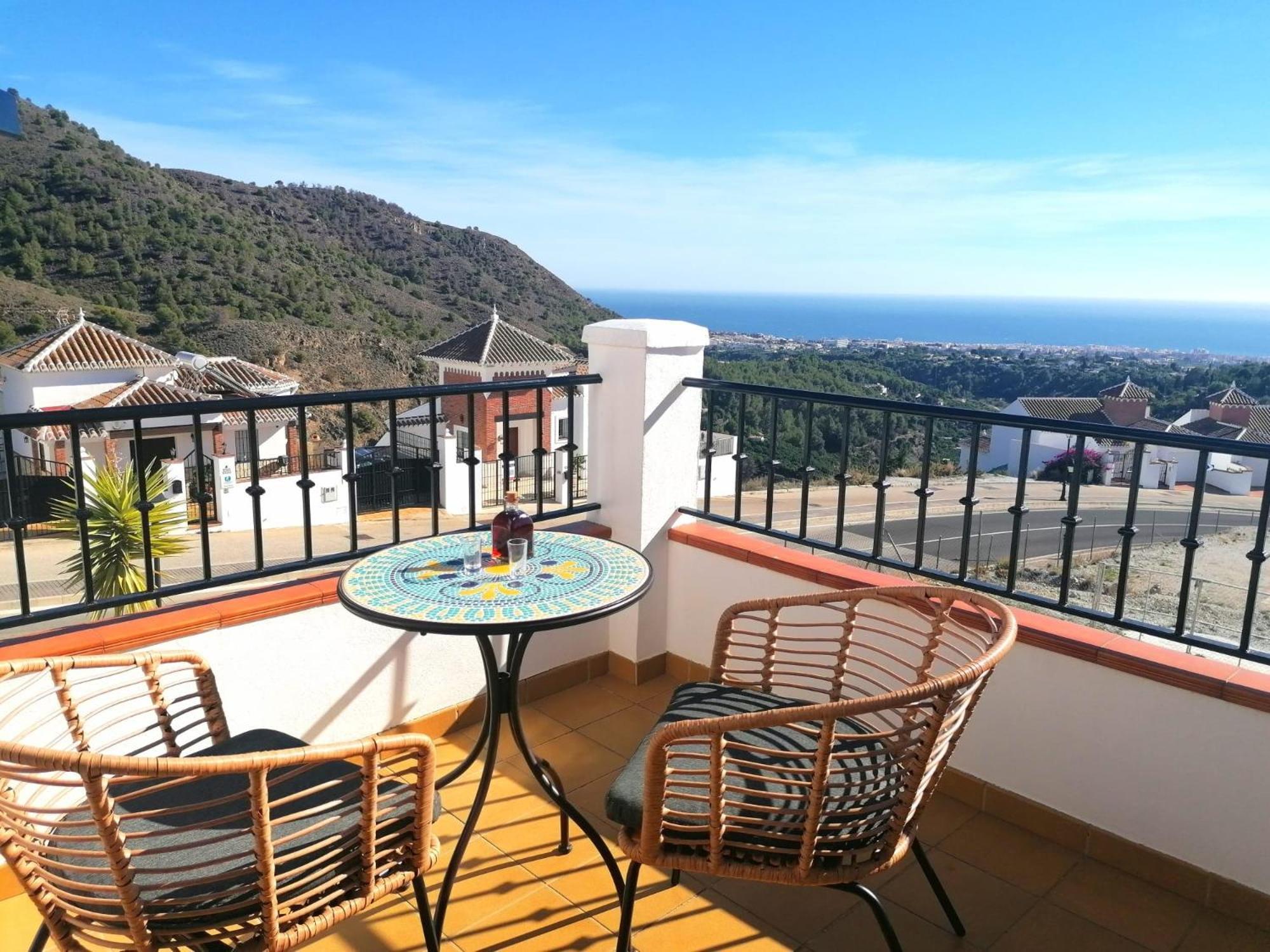 Casa Diego Puerto Blanquillo Frigiliana Bagian luar foto